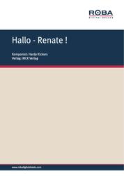 Hallo - Renate ! - Notenausgabe