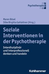 Soziale Interventionen in der Psychotherapie - Interdisziplinär und interprofessionell denken und handeln