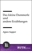 Agnes Sapper: Das kleine Dummerle und andere Erzählungen 