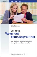 Ulrike Kempchen: Der neue Wohn- und Betreuungsvertrag 