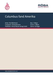 Columbus fand Amerika - as performed by Siw Malmkvist, Single Songbook