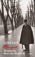 Georges Simenon: Maigret im Haus des Richters ★★★★