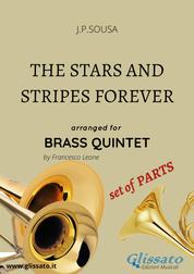 Brass Quintet or Ensemble (set of parts) "The Stars and Stripes Forever" - for intermediate players