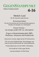 GegenStandpunkt Verlag München: GegenStandpunkt 4-16 