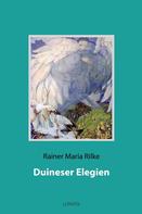 Rainer Maria Rilke: Duineser Elegien 