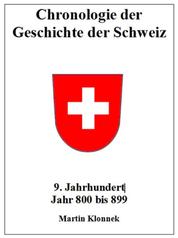 Chronologie Schweiz 9 - Chronologie des Geschichte der Schweiz 9