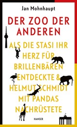 Der Zoo der Anderen - Als die Stasi ihr Herz für Brillenbären entdeckte & Helmut Schmidt mit Pandas nachrüstete