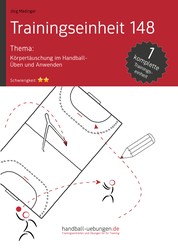 Körpertäuschung im Handball - Üben und Anwenden (TE 148) - Handball Fachliteratur
