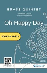 Brass Quintet: Oh Happy Day (score & parts) - early intermediate level