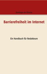 Barrierefreiheit im Internet - Ein Handbuch für Redakteure