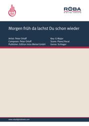 Morgen früh da lachst Du schon wieder - as performed by Peter Orloff, Single Songbook