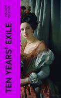 Madame de Staël: Ten Years' Exile 