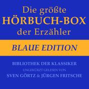 Die größte Hörbuch-Box der Erzähler: Blaue Edition - Bibliothek der Klassiker