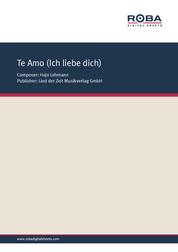 Te Amo (Ich liebe dich) - Single Songbook