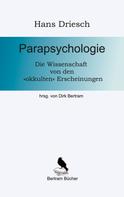 Hans Driesch: Parapsychologie 