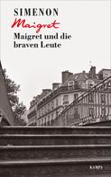 Georges Simenon: Maigret und die braven Leute ★★★★