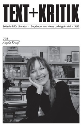 TEXT+KRITIK 208 - Angela Krauß