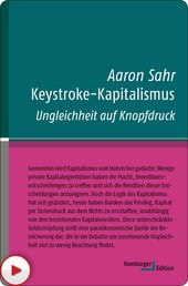 Keystroke-Kapitalismus - Ungleichheit auf Knopfdruck
