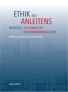 Ulrich Meier: Ethik des Anleitens 