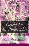 Karl Vorländer: Geschichte der Philosophie 