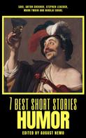 Mark Twain: 7 best short stories - Humor 