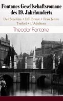 Theodor Fontane: Fontanes Gesellschaftsromane des 19. Jahrhunderts: Der Stechlin; Effi Briest; Frau Jenny Treibel; L'Adultera 