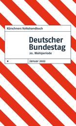 Kürschners Volkshandbuch Deutscher Bundestag - 20. Wahlperiode
