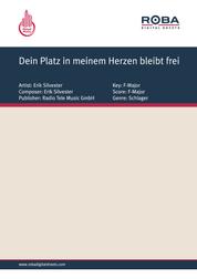Dein Platz in meinem Herzen bleibt frei - as performed by Erik Silvester, Single Songbook