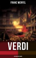 Franz Werfel: Verdi (Historischer Roman) 