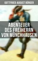 Gottfried August Bürger: Abenteuer des Freiherrn von Münchhausen 