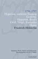 Friedrich Hölderlin: Sämtliche Werke, Briefe und Dokumente. Band 5 