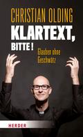 Christian Olding: Klartext, bitte! ★★★★
