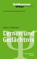 Franz J. Schermer: Lernen und Gedächtnis ★★★★★