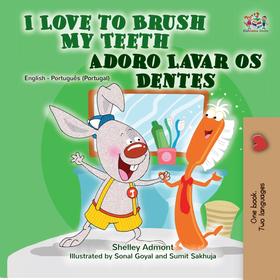 I Love to Brush My Teeth Adoro Lavar os Dentes