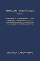Varios Autores: Tratados hipocráticos III 