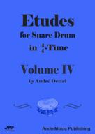 André Oettel: Etudes for Snare Drum in 4/4-Time - Volume 4 