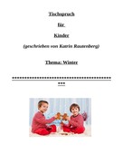 Katrin Rautenberg: Kinder-Tischspruch 