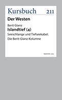 Berit Glanz: Seeschlange und Tiefseekabel 