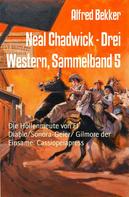 Alfred Bekker: Neal Chadwick - Drei Western, Sammelband 5 