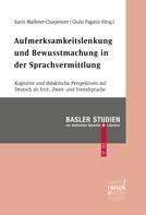 Karin Madlener-Charpentier: Aufmerksamkeitslenkung und Bewusstmachung in der Sprachvermittlung 