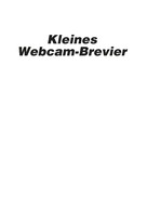 Sascha Büttner: Kleines Webcam-Brevier 