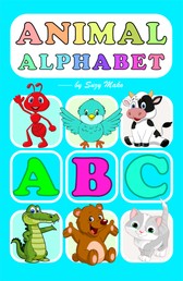 Animal Alphabet - Cartoon animals pictures for each alphabet letter with quiz and games for kids