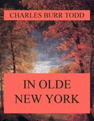 Charles Burr Todd: In Olde New York 