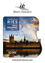 Rule Britannia, Opus 116 - Score