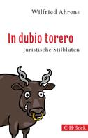 Wilfried Ahrens: In dubio torero ★★★★