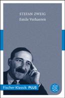 Stefan Zweig: Emile Verhaeren 