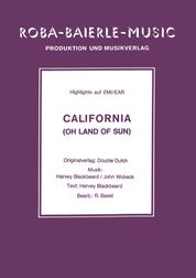 California - Oh Land of Sun