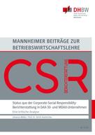 Johanna Müller: Status quo der Corporate-Social-Responsibility-Berichterstattung in DAX-30- und MDAX-Unternehmen 