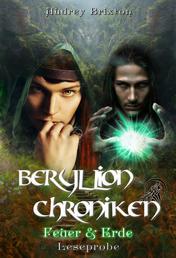 Beryllion Chroniken [Leseprobe] - 1. Feuer & Erde