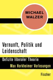 Vernunft, Politik und Leidenschaft - Defizite liberaler Theorie – Max Horkheimer Vorlesungen